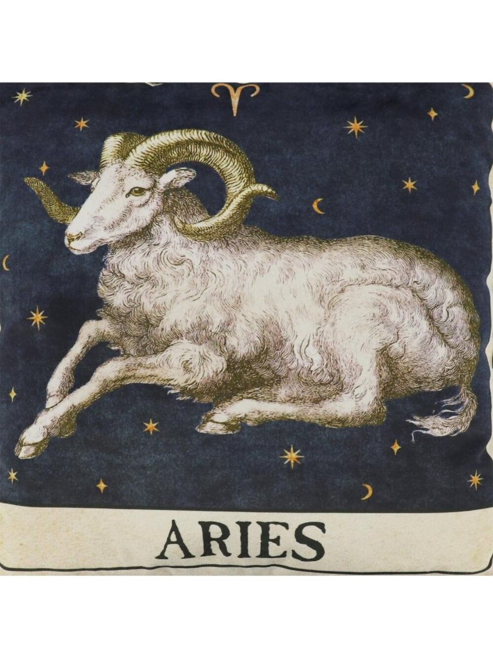 NWT Celestial Aries Ram Astrology Zodiac Pillow Halloween Decor Michaels Ashland